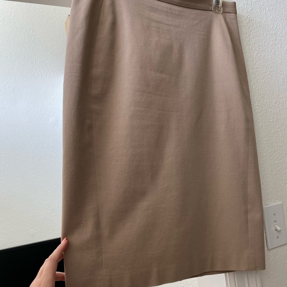 Ann Taylor Tan Pencil Skirt - Picture 8 of 8